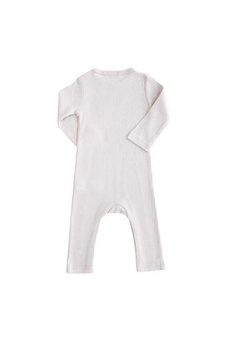 Long Sleeved Modal Romper, Alternate, color, Grey