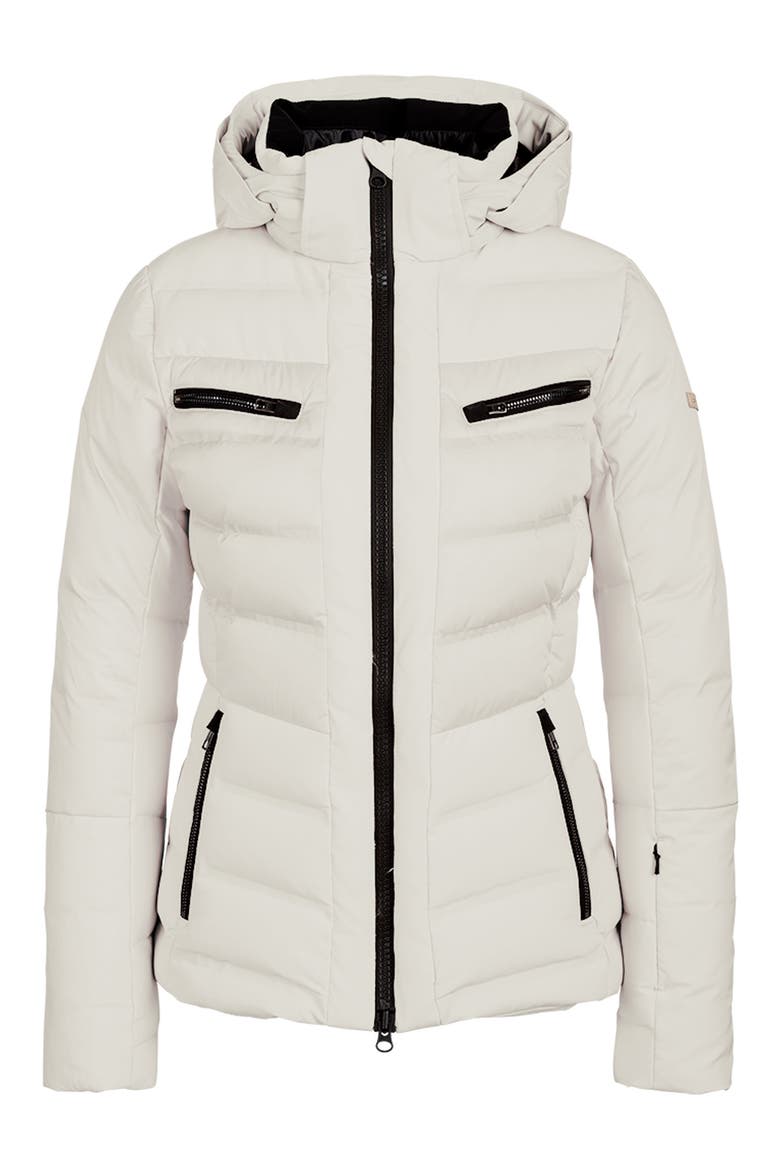 Vanta II Water Resistant Stretch Down Jacket, Main, color, WHITE