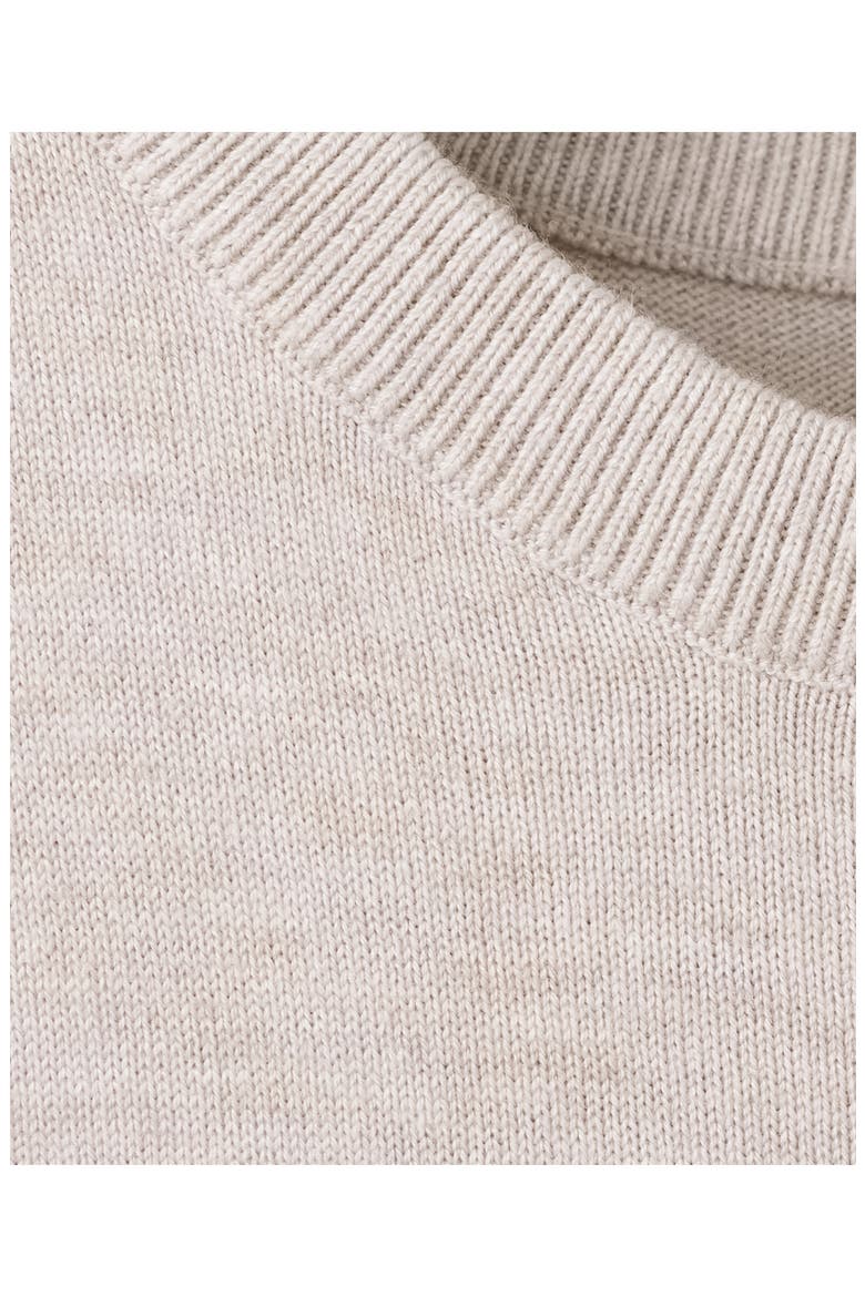 Short Sleeve Sweater, Alternate, color, SAND