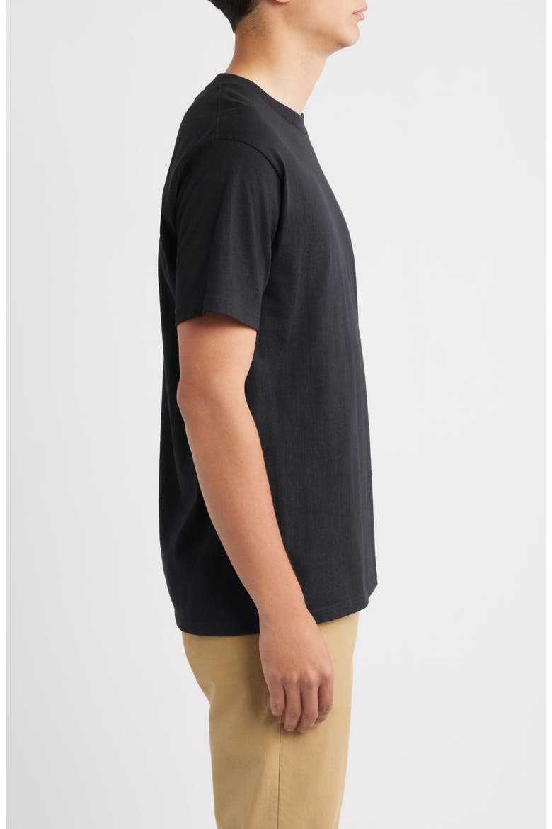 Crest Cotton Graphic T-Shirt, Alternate, color, BLACK/ COPPER/ MEDIUM BLUE
