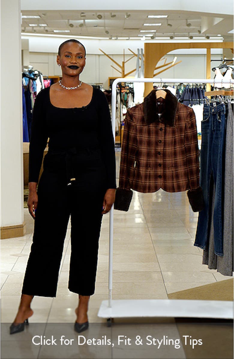 x Sara Walker Emily Faux Fur Jacket, sales video thumbnail