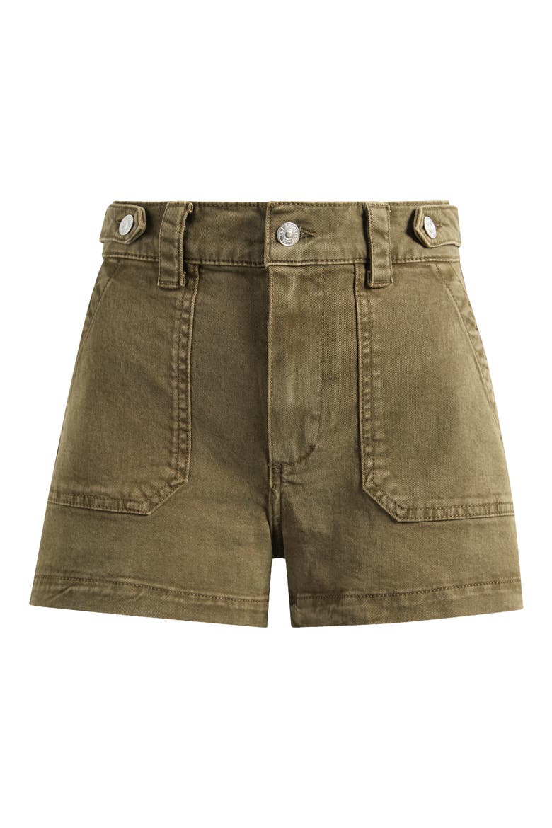 Anessa Button Tab Denim Shorts, Alternate, color, VINTAGE MEADOW SPRING