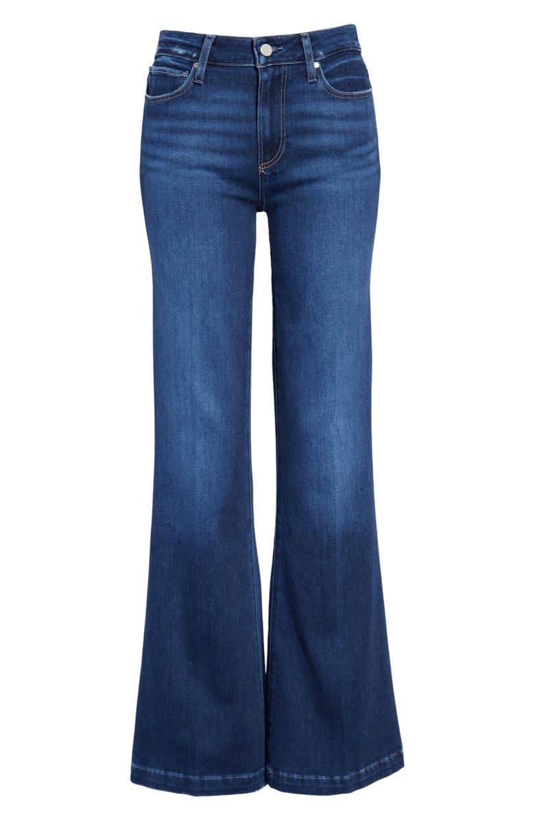 PAIGE Genevieve High Waist Flare Jeans, Alternate, color, 