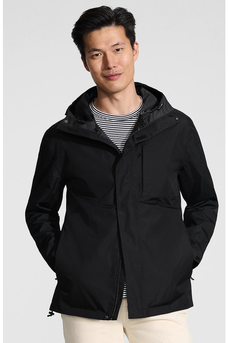 Waterproof Raincoat, Main, color, True Black
