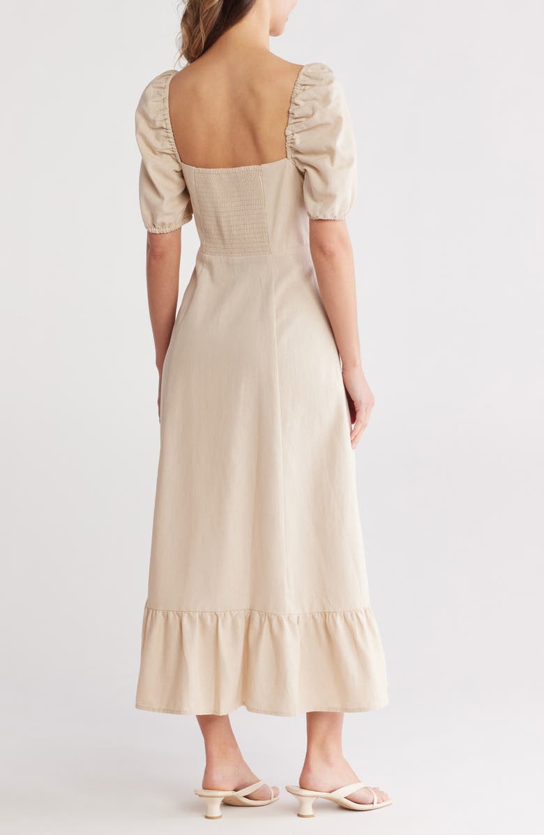 London Times Square Neck Maxi Dress, Alternate, color,