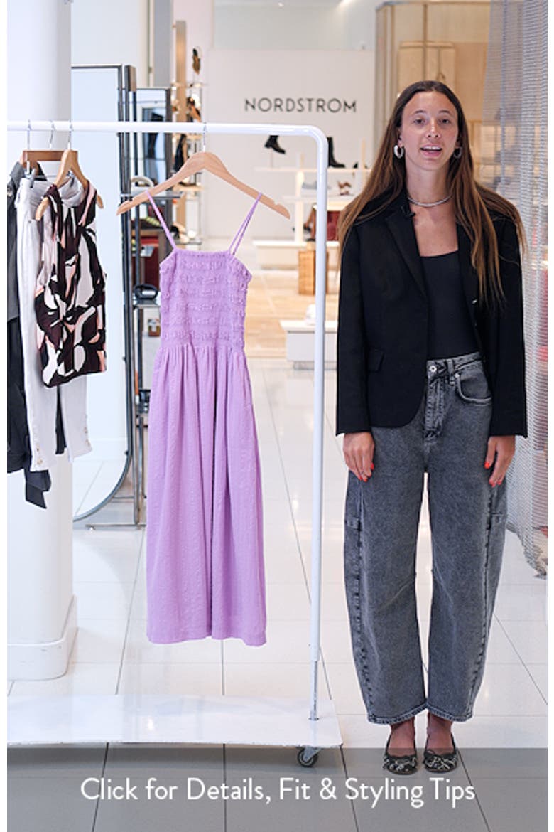 The Peyton Cotton Midi Dress video