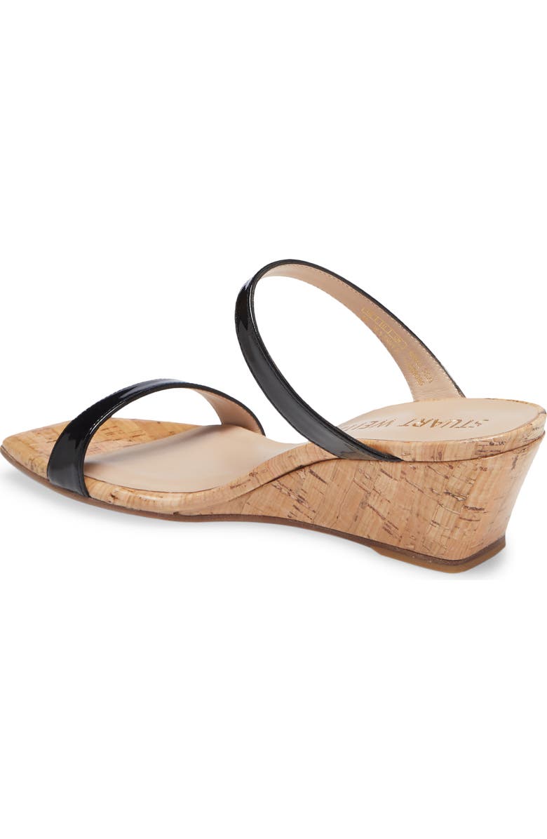 Stuart Weitzman Aleena Wedge Slide Sandal, Alternate, color,