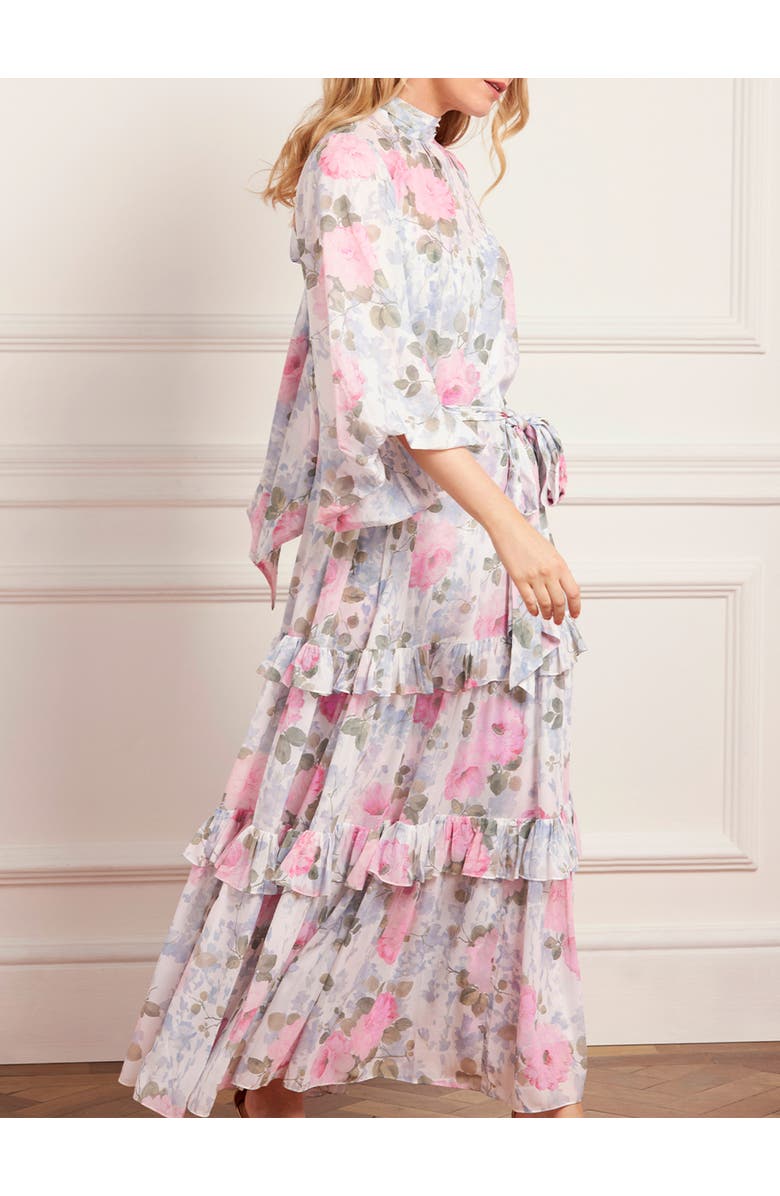 Needle & Thread Camille's Garden Louisa Ankle Gown, Alternate, color, Moonshine