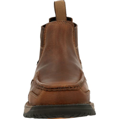 Georgia Boot Waterproof360 Steel Toe Chelsea In Brown