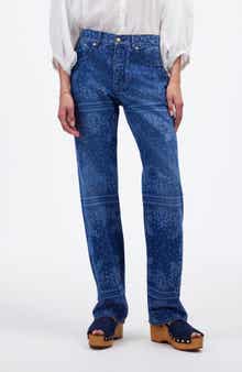 Madewell Low Rise Straight Leg Jeans