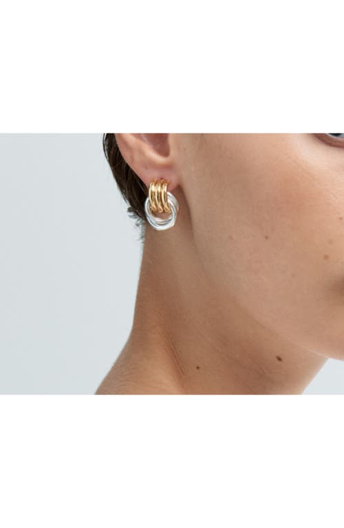 Heaven Mayhem Baby Knot Earrings In Metallic