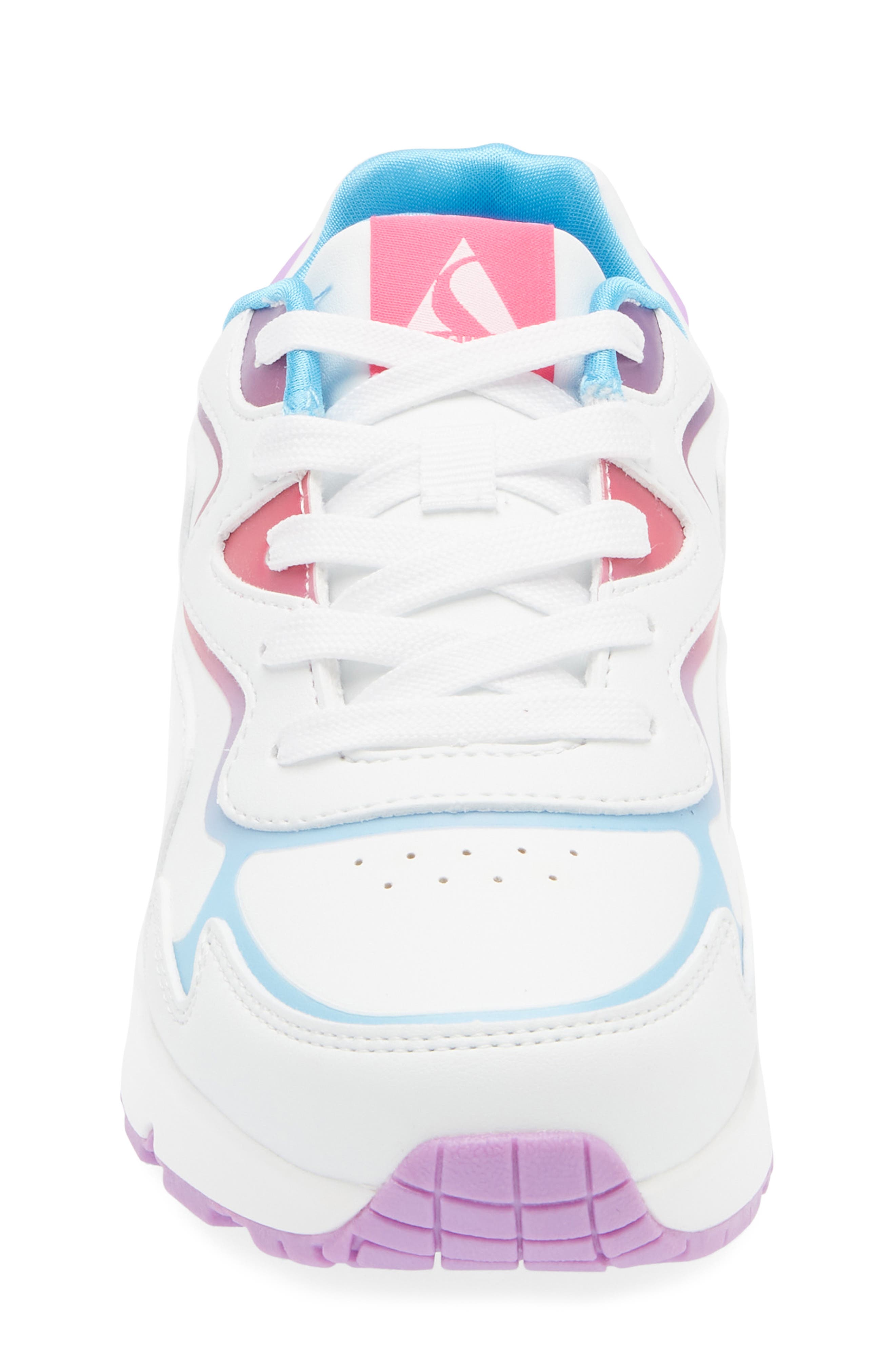 Kids' Uno Gen1 Sneaker, Alternate, color, WHITE SYNTHETIC/ MULTI TRIM