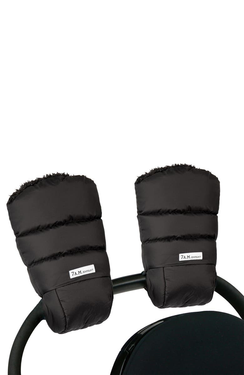 7 A.M. Enfant Set of 2 Warmmuffs Water Resistant Hand Warmer Stroller Handle Muffs, Main, color,
