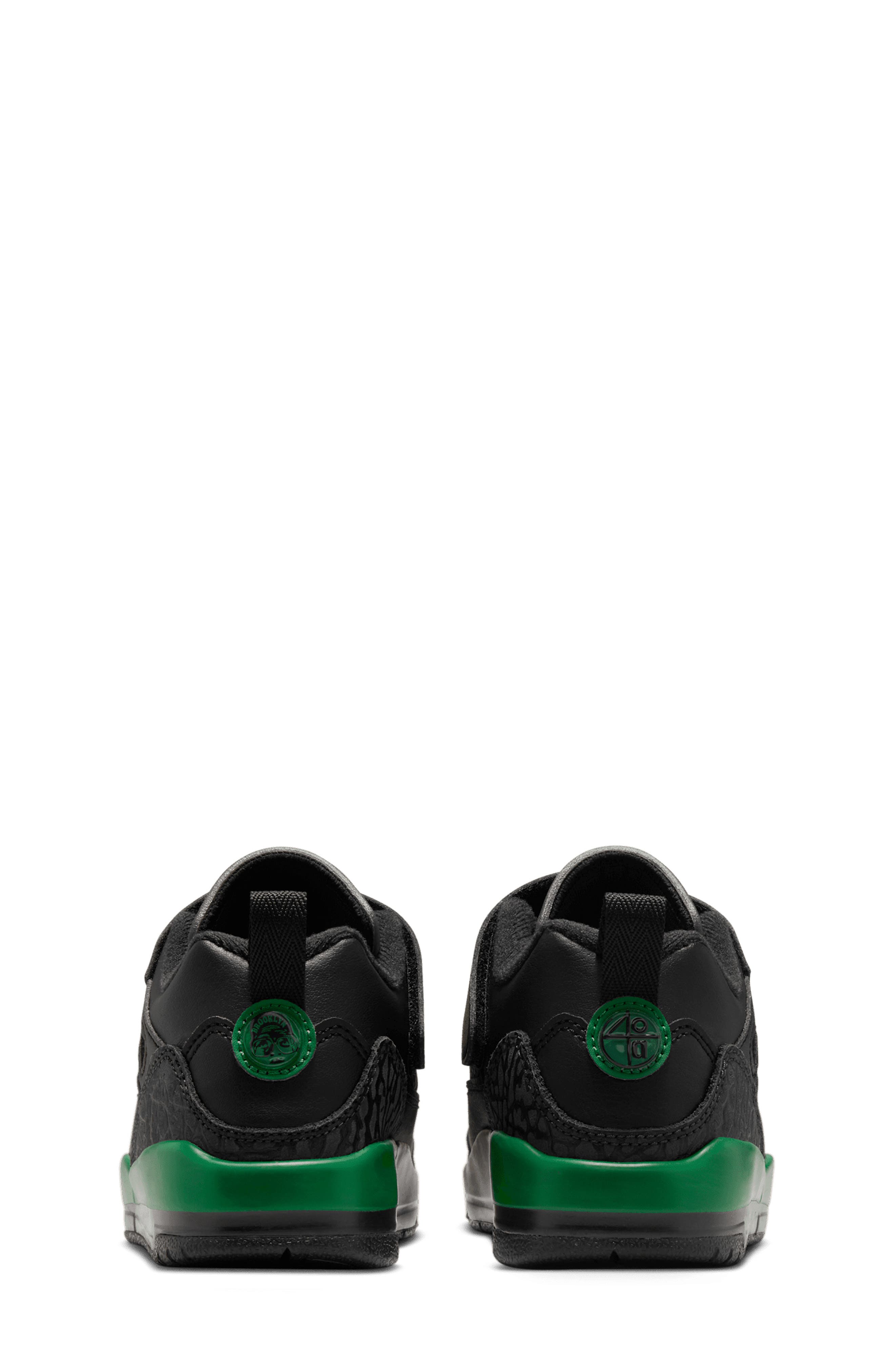 Jordan Kids' Spizike Low Sneaker, Alternate, color, Black/ Anthracite/ Pine Green