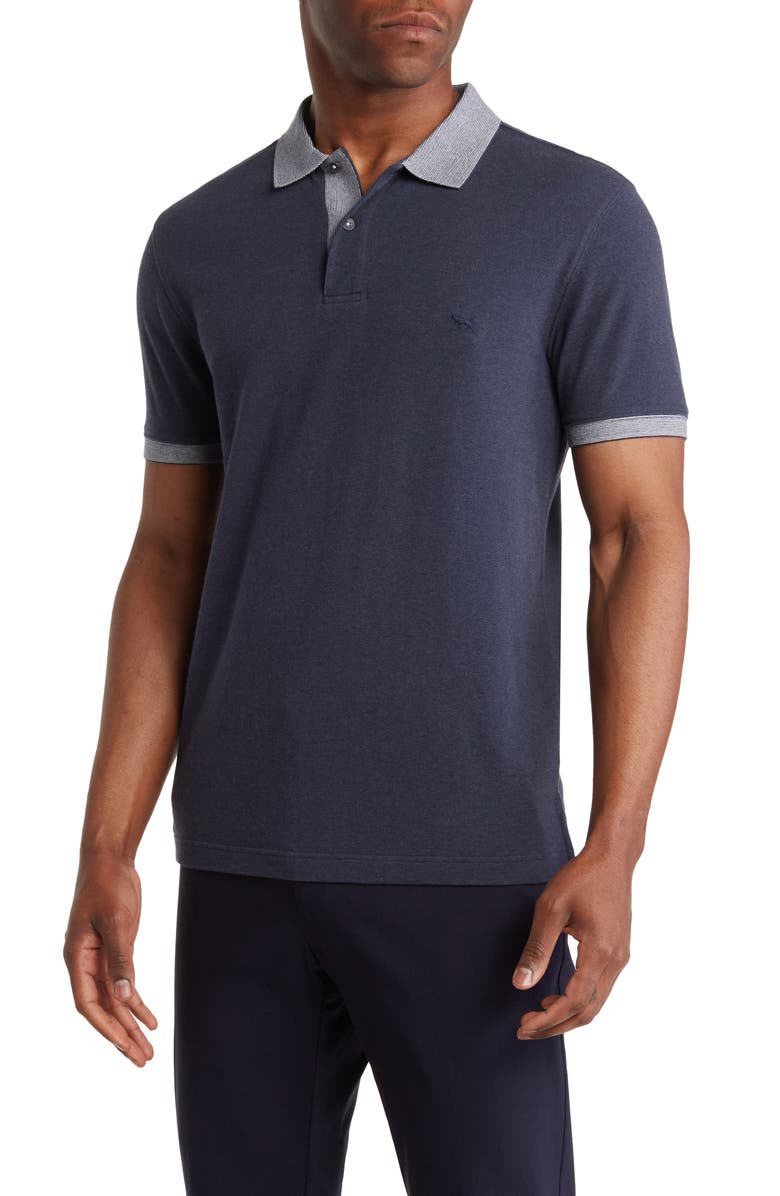 Rodd & Gunn New Haven Sports Fit Piqué Polo, Main, color, Navy