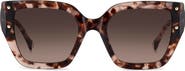 Carolina Herrera Her 53mm Gradient Square Geometric Sunglasses