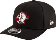 New Era Men's New Era  Black Buffalo Sabres 9SEVENTY Stretch-Snap Adjustable Hat