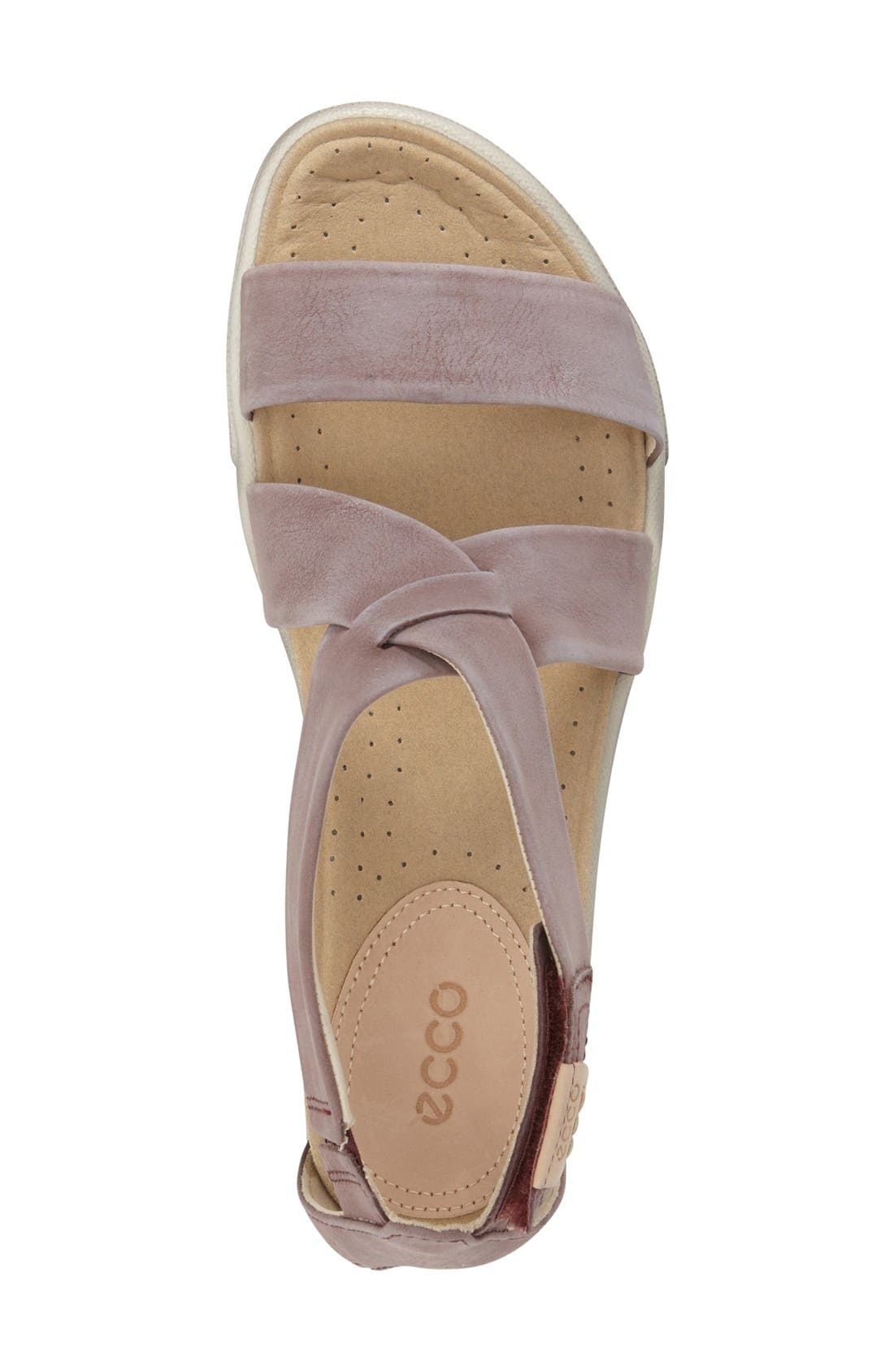 Damara Sandal, Alternate, color, DUSTY PURPLE LEATHER