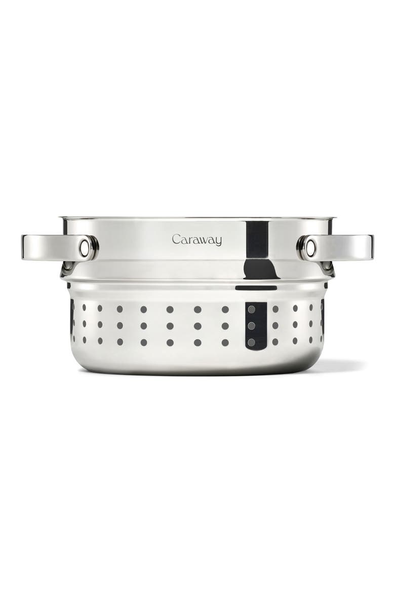 3-Qt. Stainless Steel Steamer, Alternate, color, STAINLESS STEEL