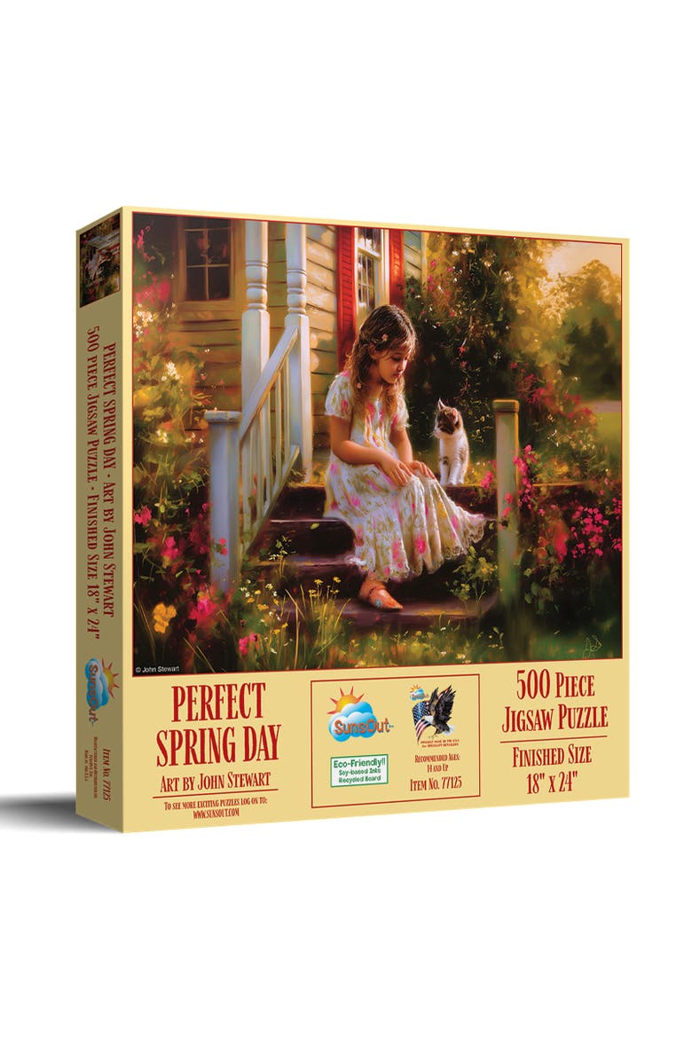 Perfect Spring Day 500 piece Jigsaw Puzzle for Adults, Main, color, Multicolor