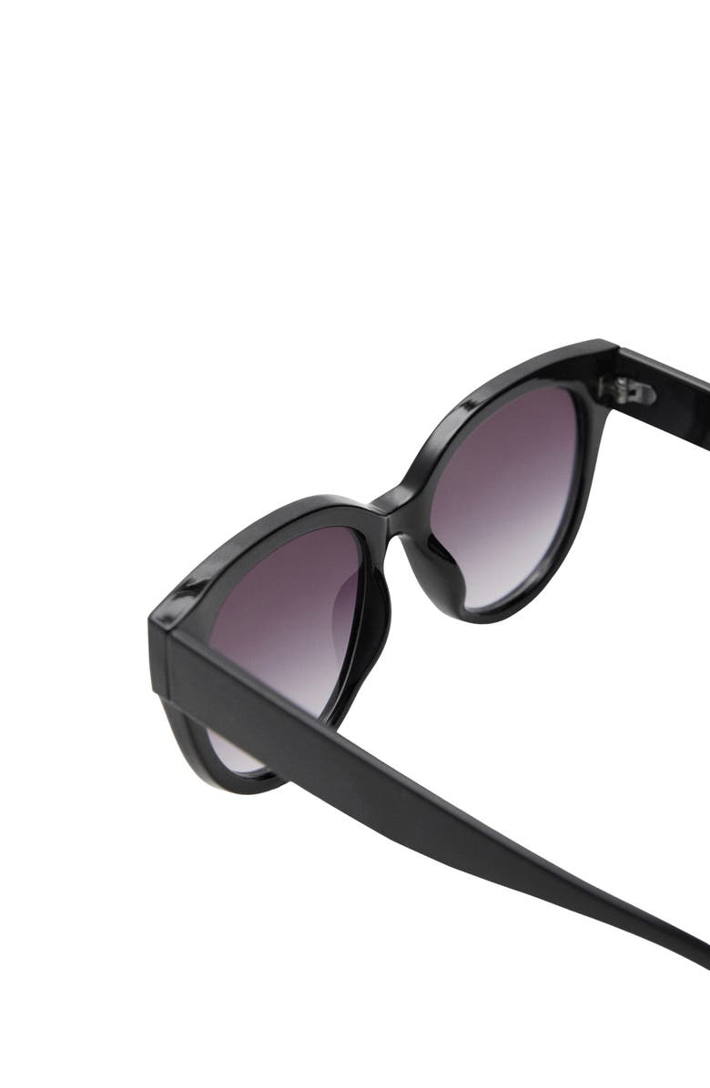 MANGO Gradient Round Sunglasses, Alternate, color, 