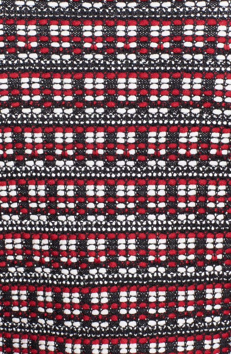 St. John Collection Tri-Tone Cord Knit Jacket, Alternate, color, 