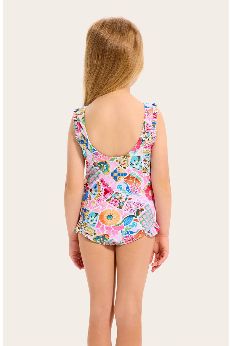 Kids' Beach Boheme One-Piece Swimsuit, Alternate, color, BEACH BOHEME