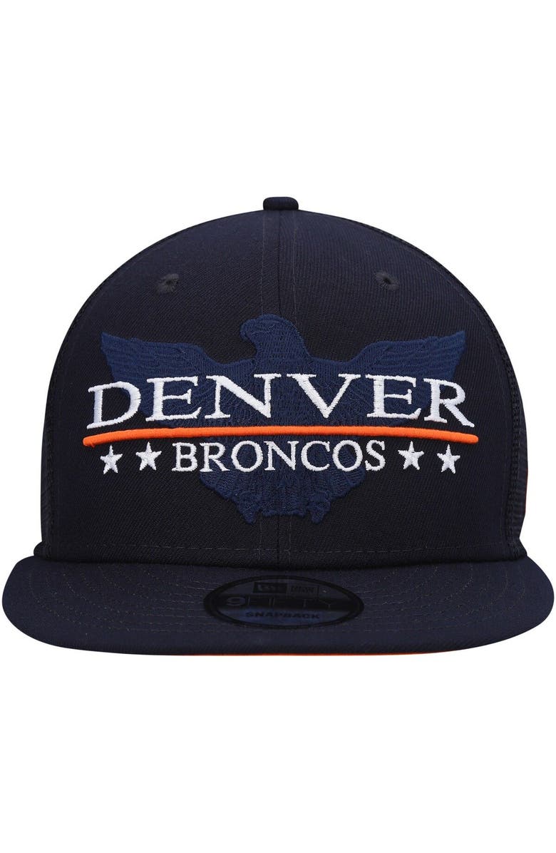 New Era Men's New Era Navy Denver Broncos Totem 9FIFTY Snapback Hat, Alternate, color, 