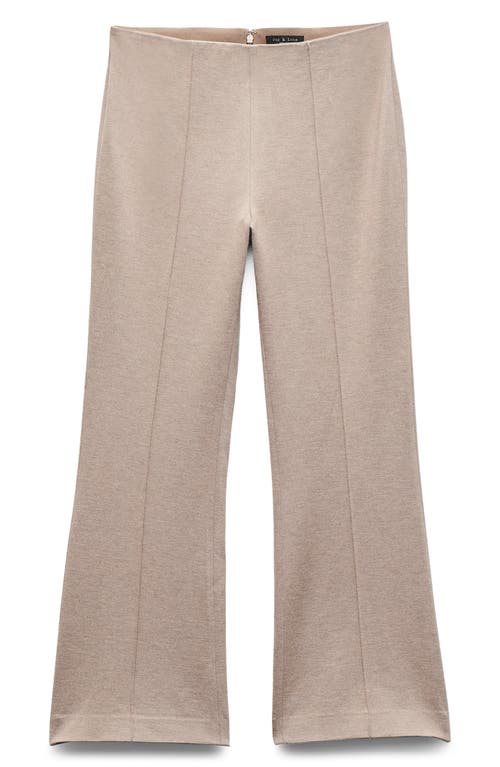 Rag & Bone Irina Ponte Kick Flare Pants In Neutral