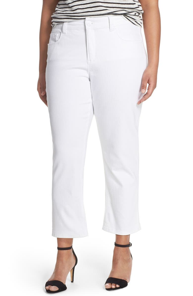 Melissa McCarthy Seven7 Stretch Crop Girlfriend Jeans, Main, color,