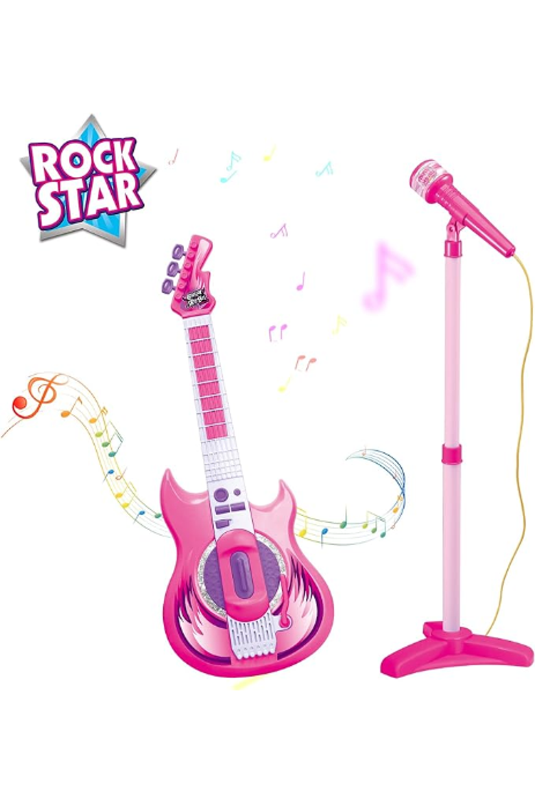 MP3 Guitar Set, Alternate, color, Purple