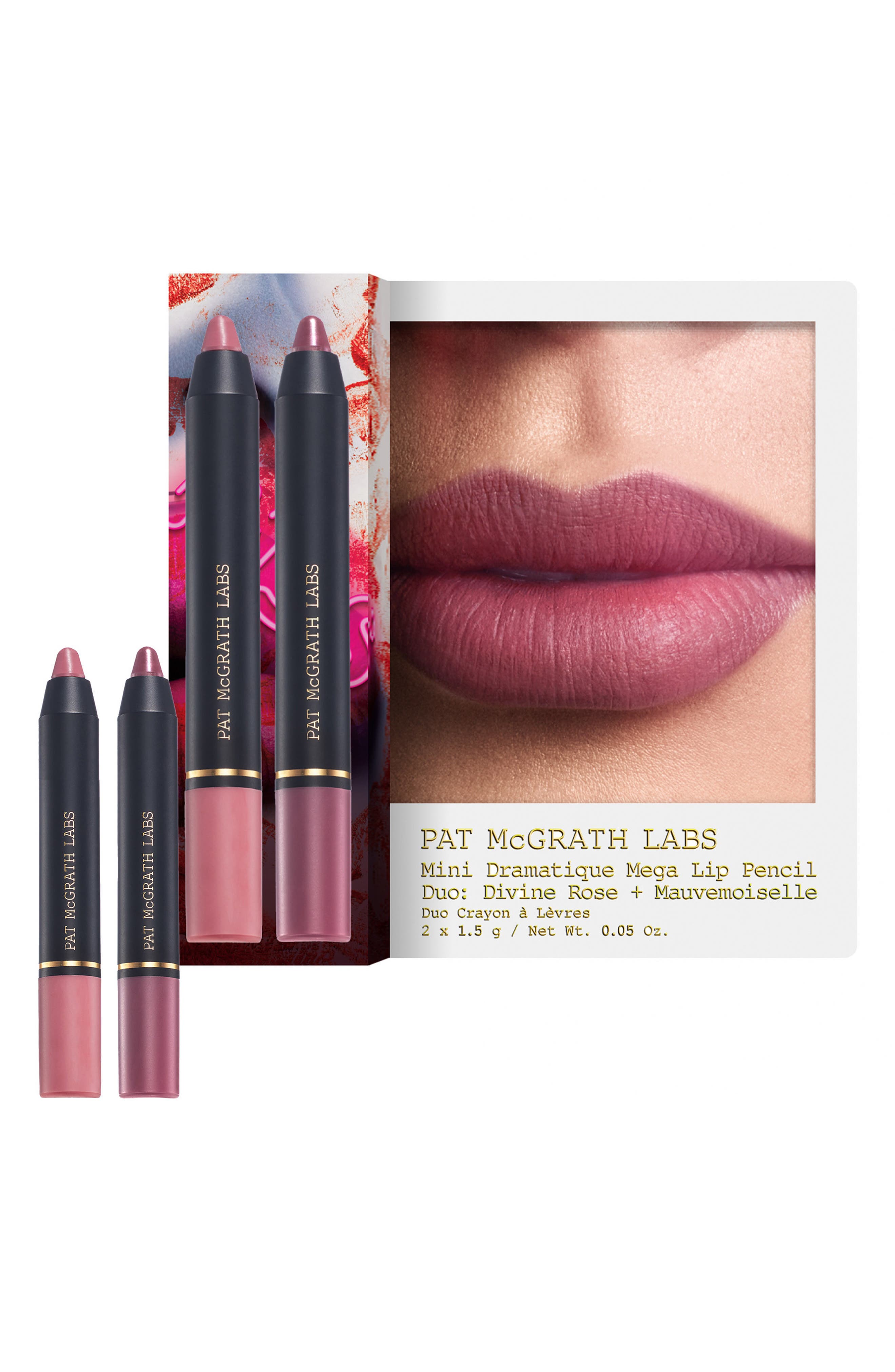 PAT McGRATH LABS Mini Dramatique: Mega Lip Pencil Duo