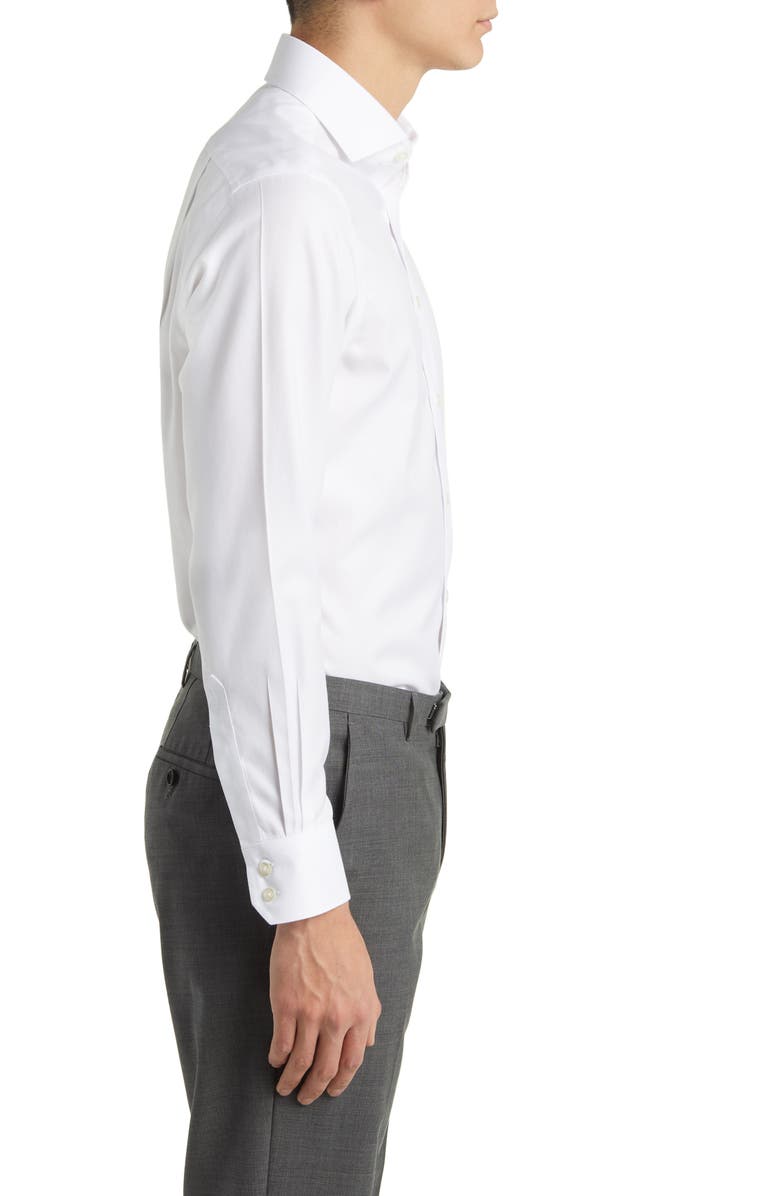 Charles Tyrwhitt Slim Fit Non-Iron Solid Twill Dress Shirt, Alternate, color, 