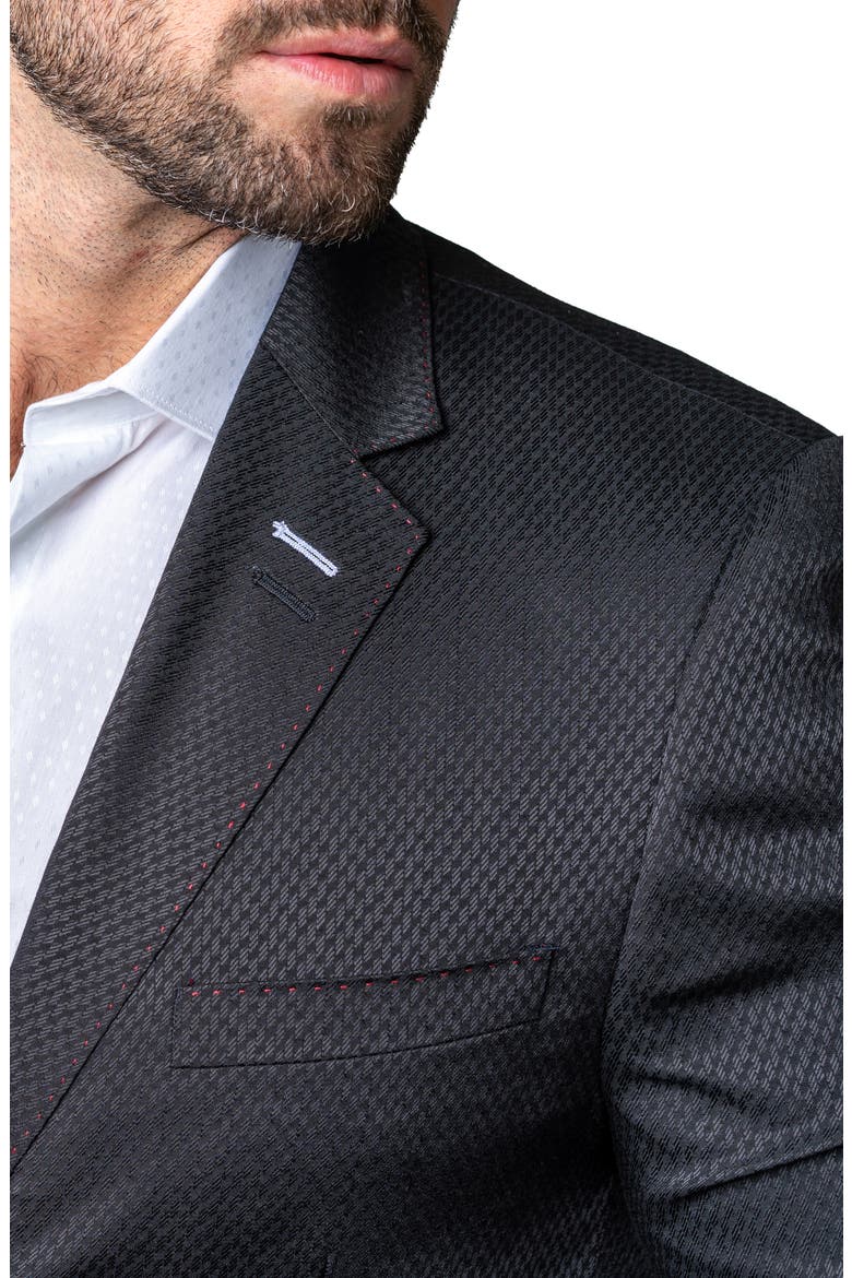 Socrates Blue Black Sport Coat, Alternate, color, BLACK