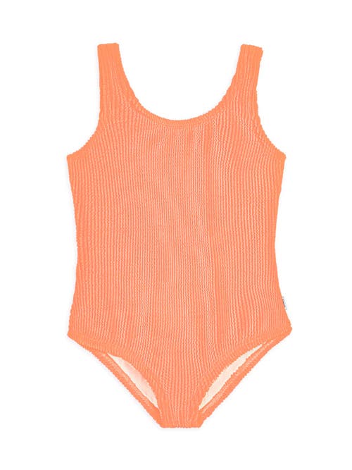 Limeapple Crinkle One Piece Swimsuit