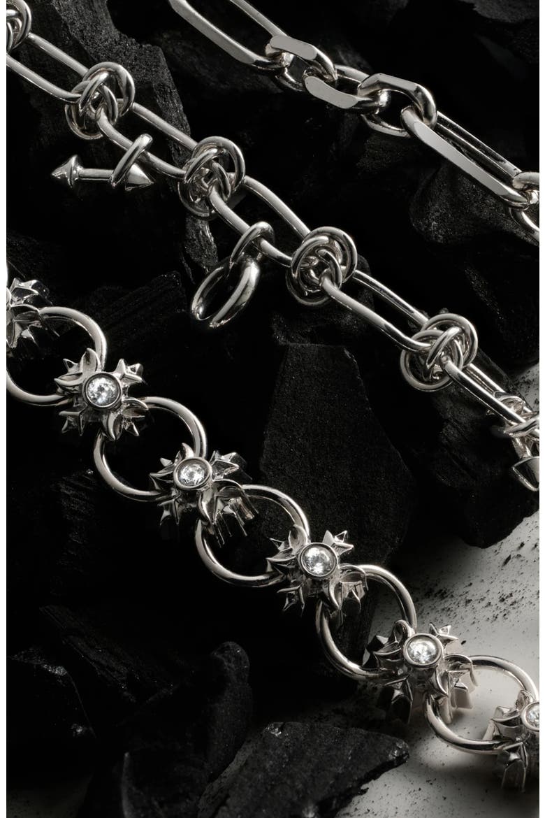 Long Collector Necklace, Alternate, color, 925 STERLING SILVER