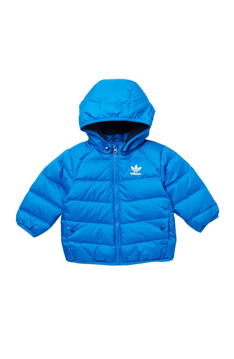 adidas Originals Hooded Insulated Puffer Jacket, Alternate, color, 