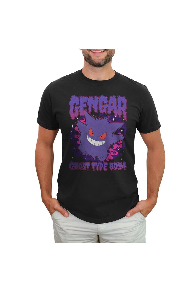 Men's Pokemon Gengar Ghost Type 0094  Graphic T-Shirt, Main, color, Black