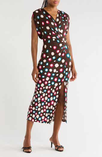 Williams Surplice Midi Dress