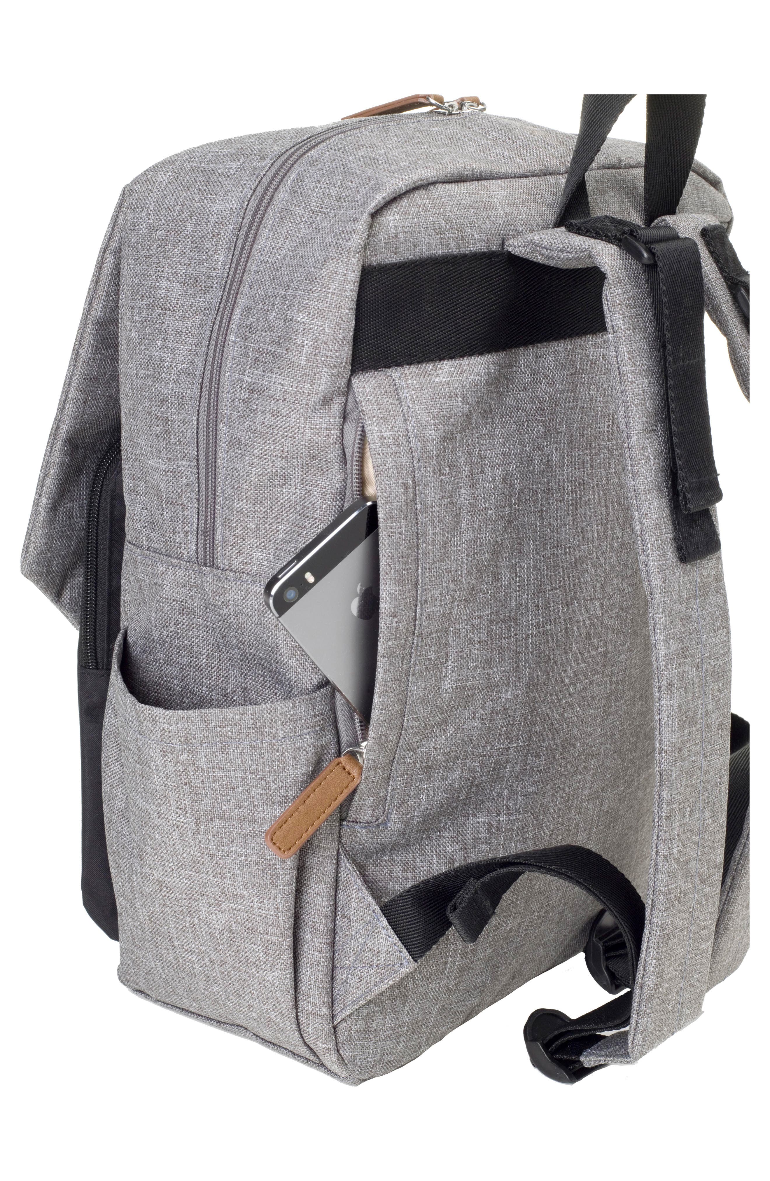 Babymel George Water Resistant Diaper Backpack, Alternate, color, 