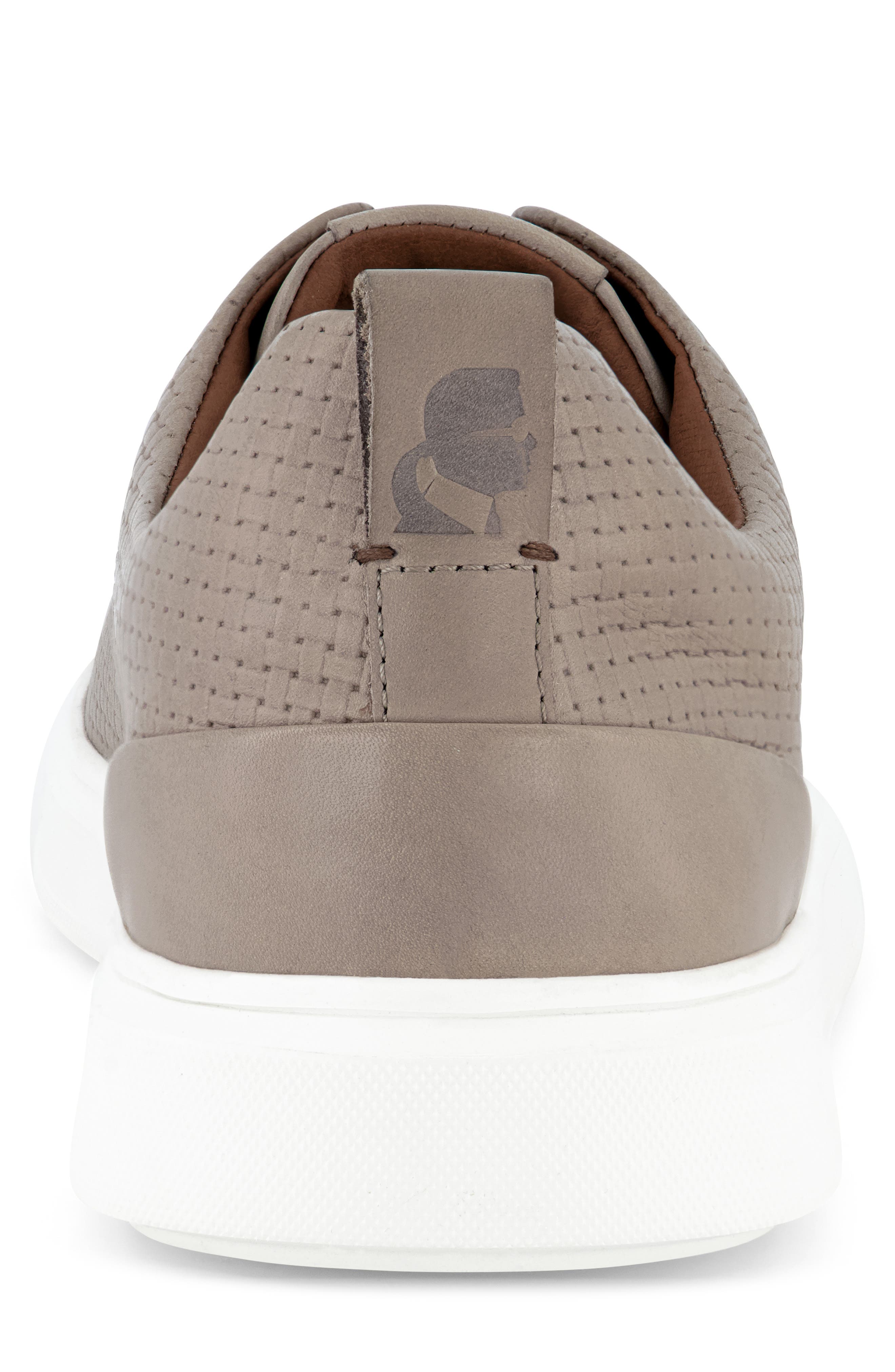 KARL LAGERFELD PARIS Laceless Sneaker, Alternate, color, Light Grey