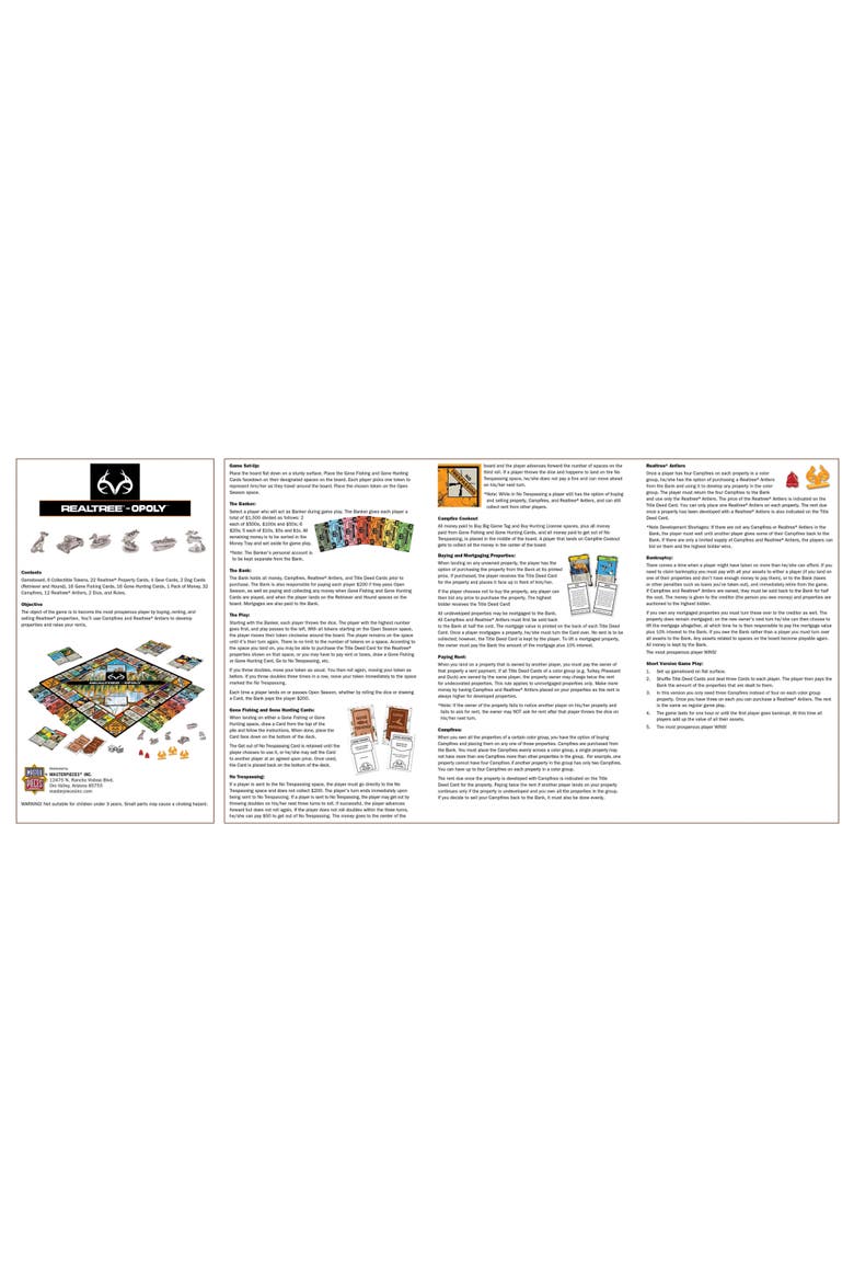 Realtree Opoly, Alternate, color, Multicolor