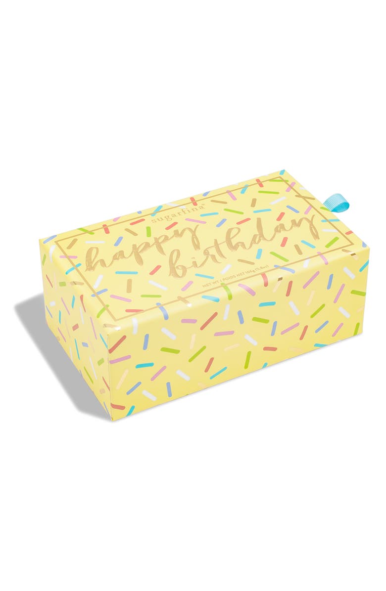 sugarfina Happy Birthday 2-Piece Candy Bento Box, Main, color, 