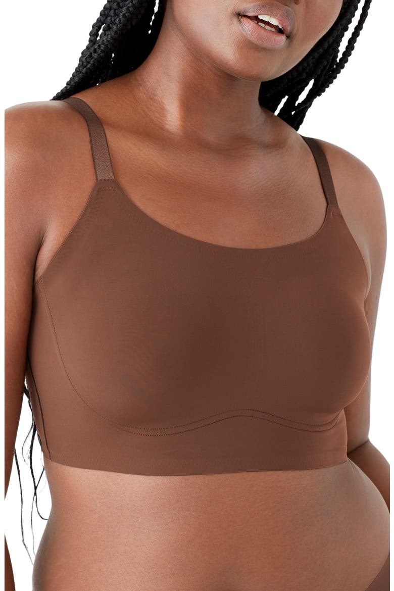 True Body Lift Wireless Bra, Main, color, CHESTNUT