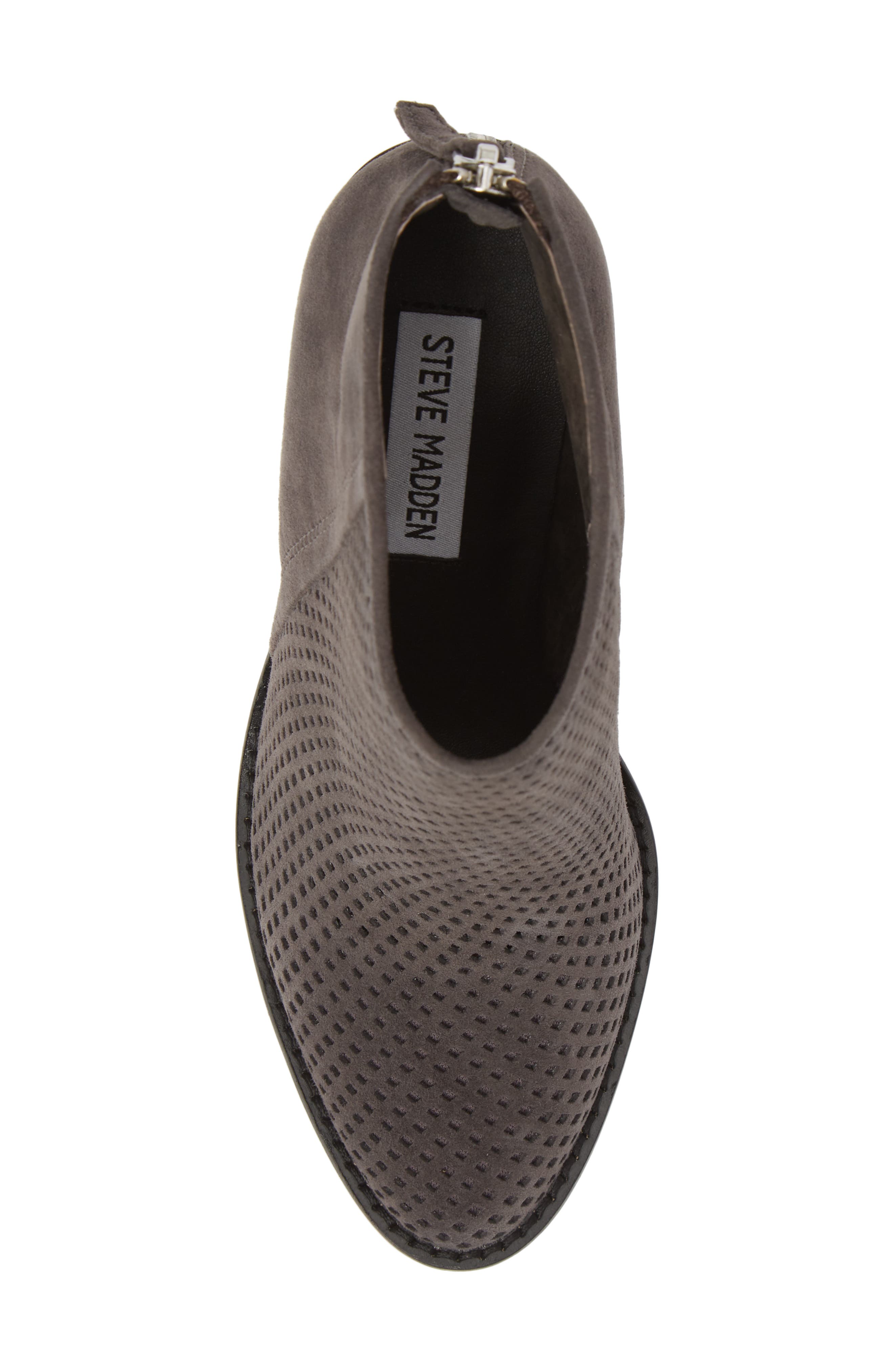 Steve Madden Rumble Perforated Bootie, Alternate, color, 
