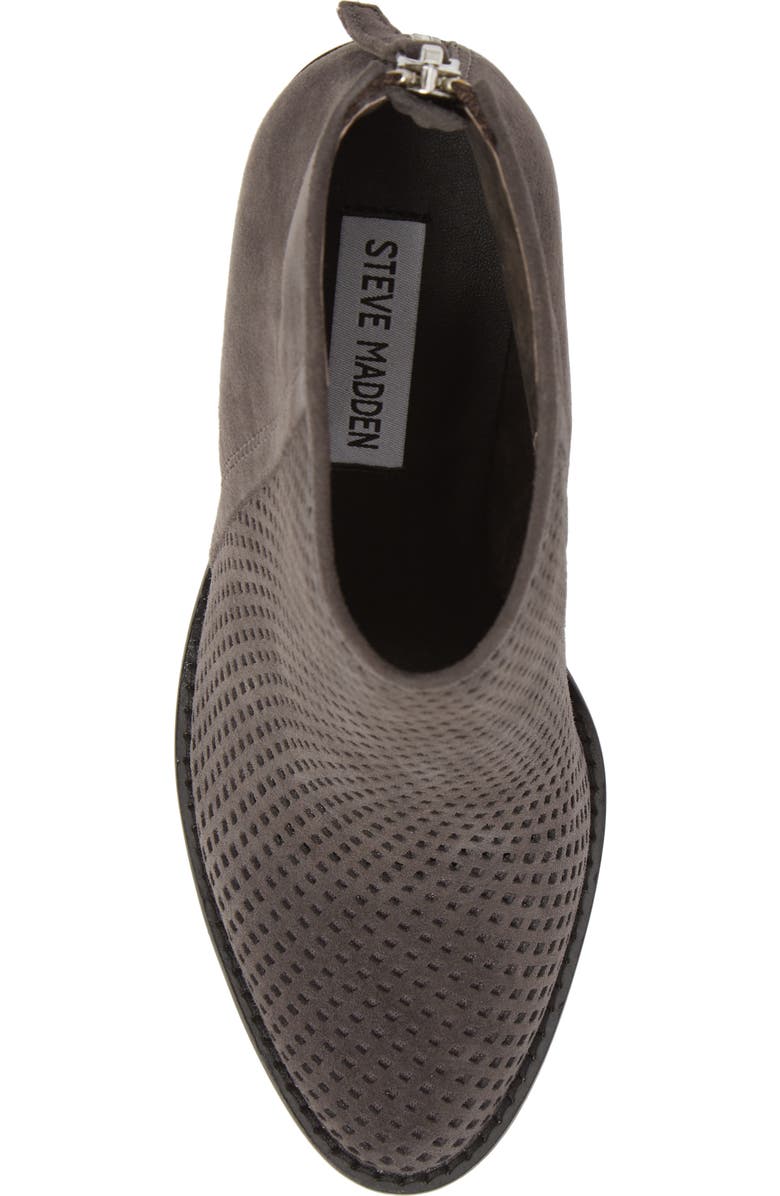 Steve Madden Rumble Perforated Bootie, Alternate, color,