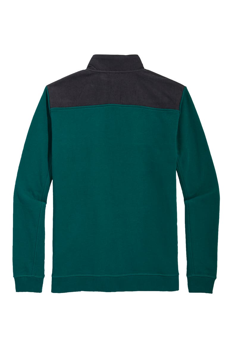 Professor Shep Half-Zip Sweatshirt, Alternate, color, CHARLESTON GREEN