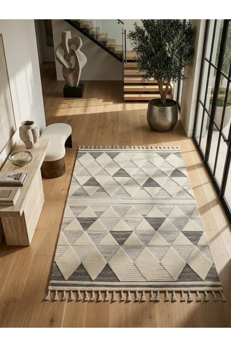 Okinawa Wool Rug 5'x8', Alternate, color, Beige