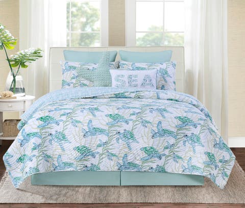 Cape Canaveral Twin Bed 2-Piece Quilt Set