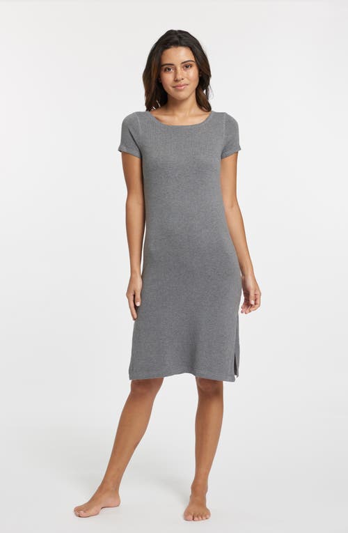 Leimere Amagansett Tee Dress In Grey In Gray